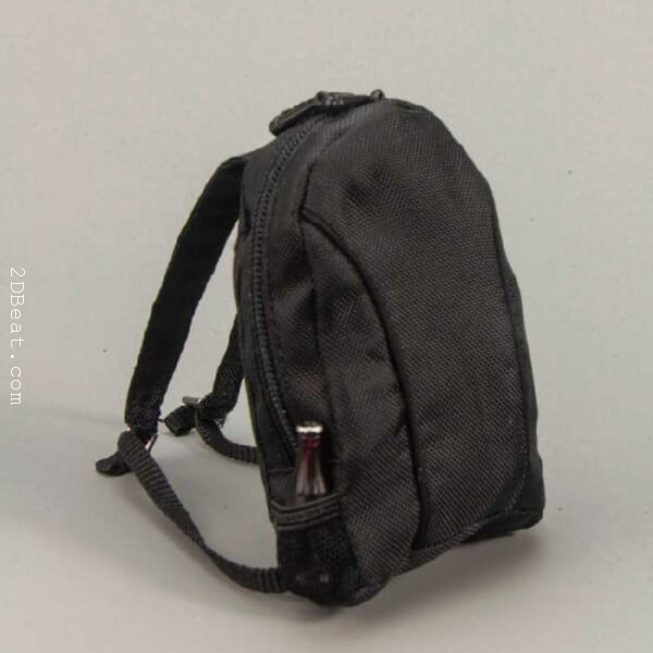 1:6 Scale Male Backpack Handbag Zipper Opening for 12'' Sideshow Figure