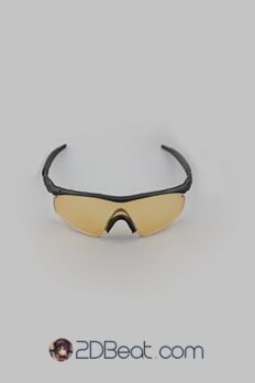 1/6 Scale Shooting Glasses Yellow / Clear Lenses