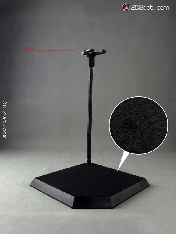 Black Dynamic Stand For 1/6 Scale Hot Toys Action Figure Display Model Bracket 