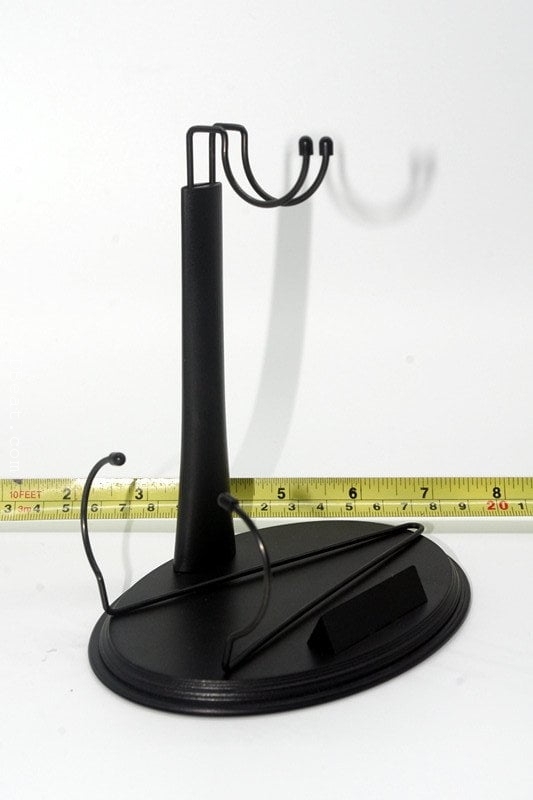 2Pcs 1/6 Action Figure Base Display Stand C Type for 12'' Doll Action Figure 