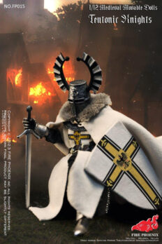 1/12 scale Fire Phoenix FP015 Medieval Teutonic Knights action figure