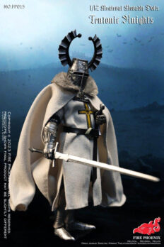1/12 scale Fire Phoenix FP015 Medieval Teutonic Knights action figure