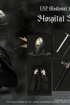 1/12 scale Fire Phoenix FP016 Medieval Hospital Knights Action Figure