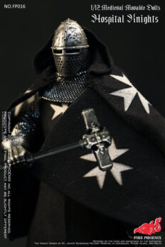 1/12 scale Fire Phoenix FP016 Medieval Hospital Knights Action Figure