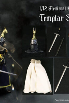 1/12 scale Fire Phoenix FP018 Medieval Templar Knights Action Figure