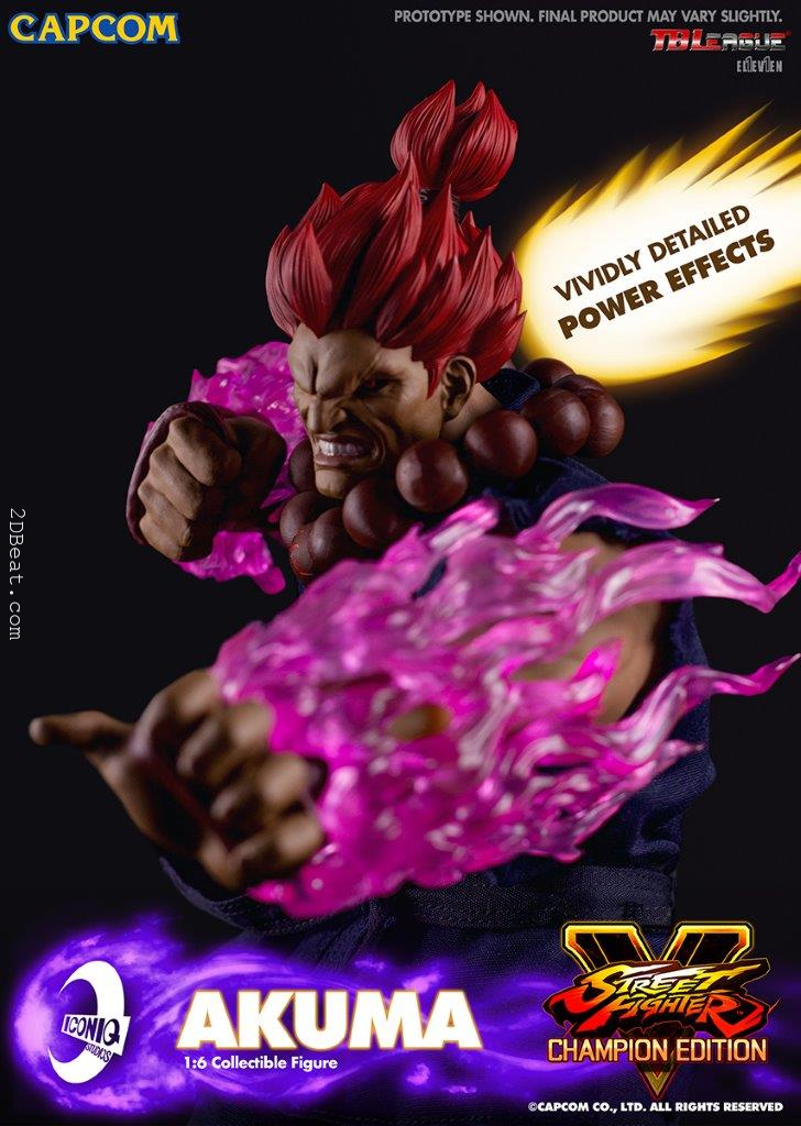 Iconiq Studios (IQGS-05) 1/6 Scale Street Fighter V - Akuma Figure