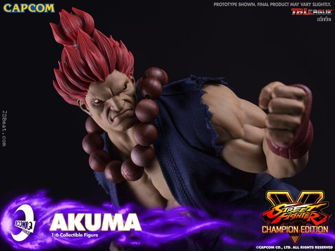 Street Fighter V Iconiq Gaming Series Akuma 1/6 Scale Collectible Figure