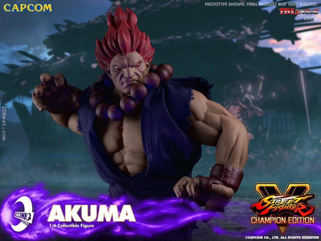 1/6 Scale Capcom X Iconiq Studios IQGS-05 Street Fighter Akuma 