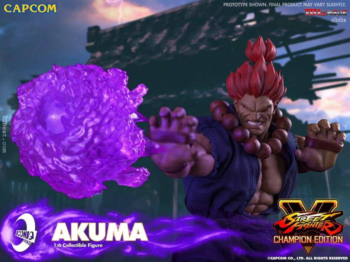 1/6 Scale Capcom X Iconiq Studios IQGS-05 Street Fighter Akuma