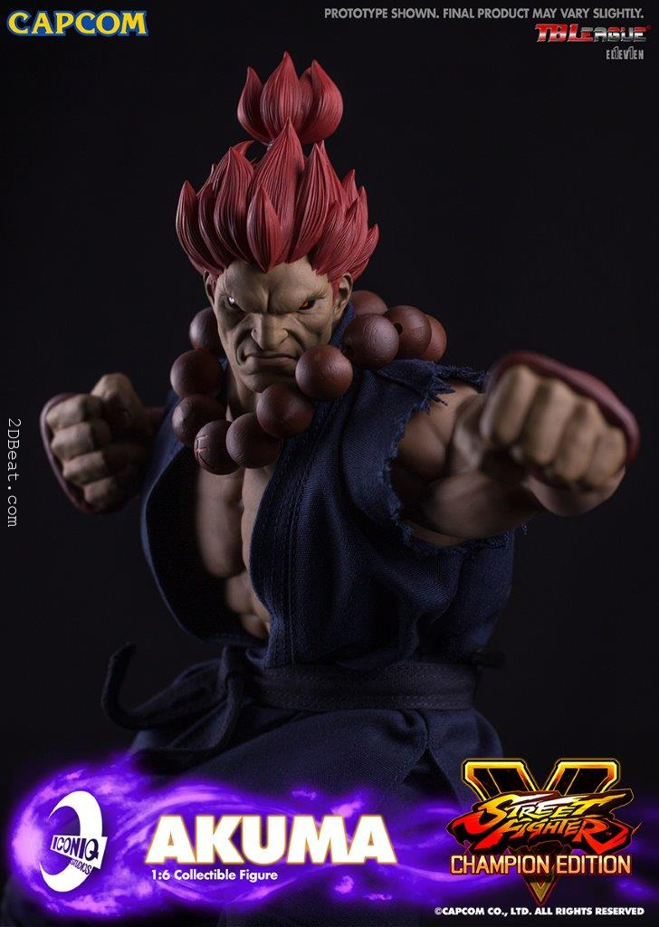 1/6 Scale Capcom X Iconiq Studios IQGS-05 Street Fighter Akuma