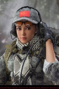 Mô hình action figure 1/6 FLAGSET FS-73052 PRC Nữ quân nhân xung kích