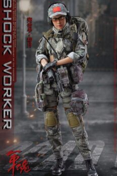 Mô hình action figure 1/6 FLAGSET FS-73052 PRC Nữ quân nhân xung kích