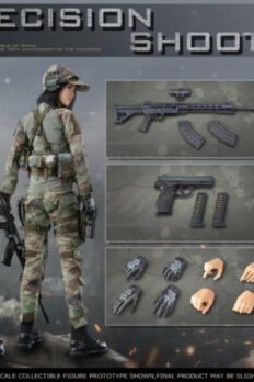1/6 Scale FLAGSET FS73050 PRC Female Precision Shooter Action Figure *  2DBeat Hobby Store