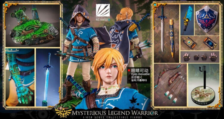 1/6 Scale Night Wolves Toys NW001B Mysterious Legend Warrior Deluxe Version