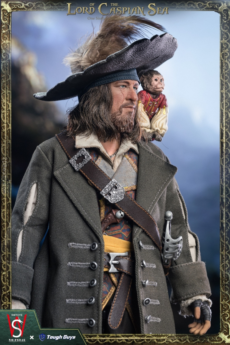 1/6 scale SWTOYS×Tough Guys FS046 Pirates of the Caribbean Hector Barbossa action figure