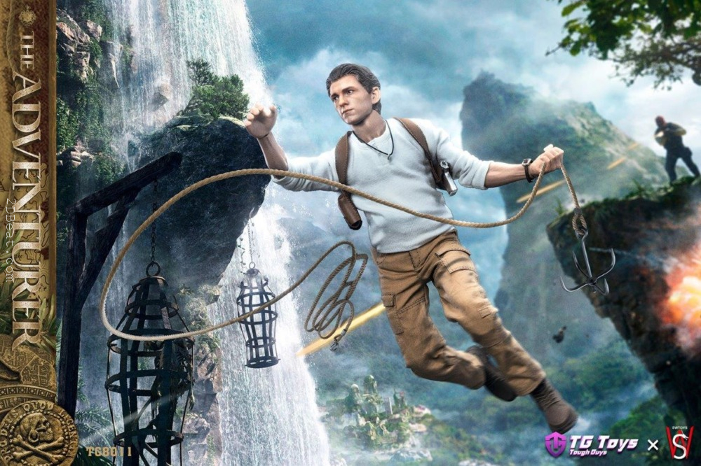 Take Tom Holland Home with UNCHARTED Nathan Drake Action Figure