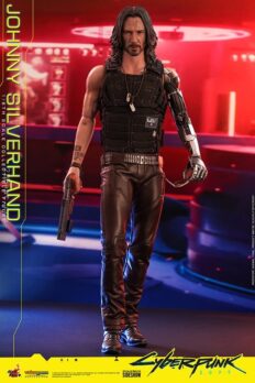 Mô hình 1:6 Johnny Silverhand (Keanu Reeves) Cyberpunk 2077 chính hãng Hottoys