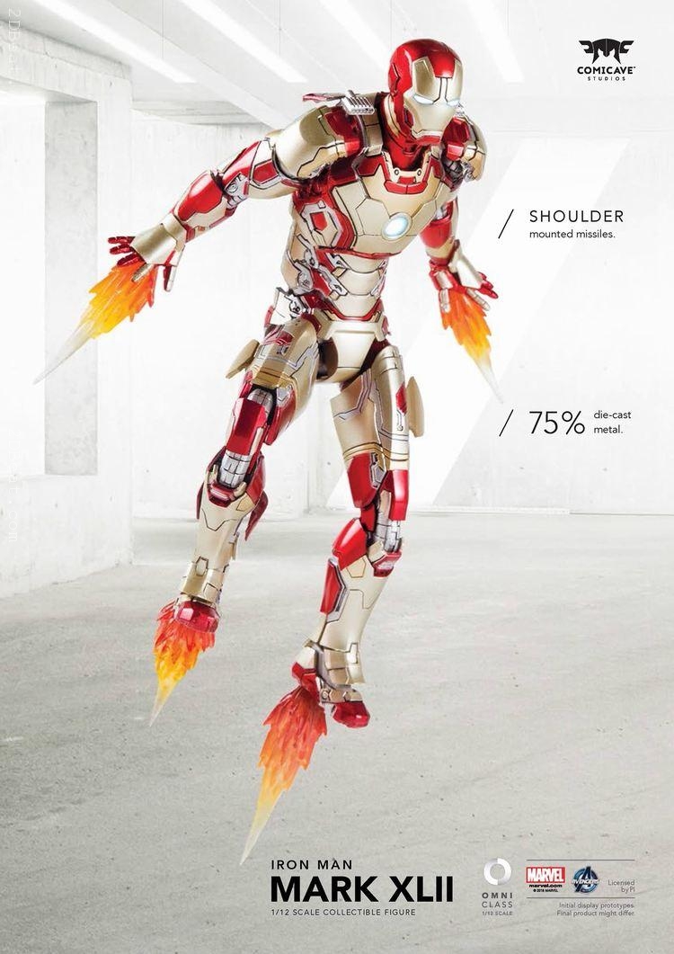 Iron Man MK 42 - Figurine comics - Marvel production