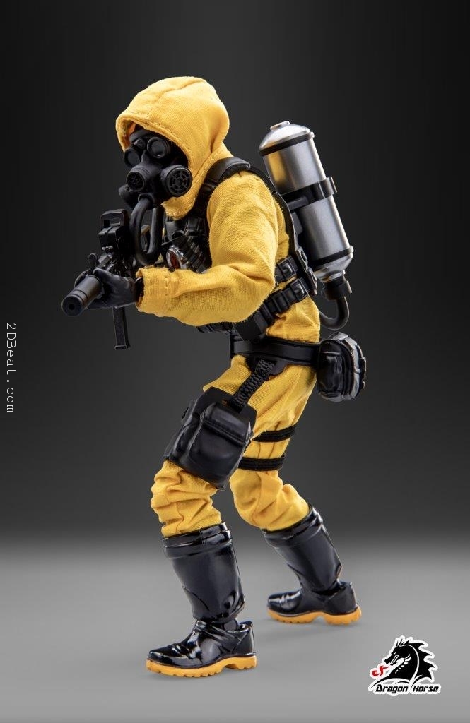 DH-S002 SCP Foundation Action Figure 1/12 MTF ZETA-9 Mole Rats 15 cm