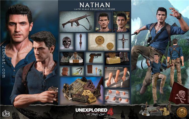 1/6 LIMTOYS LIM012 Uncharted 4 A Thief's End Nathan Drake action figure –  2DBeat Hobby Store