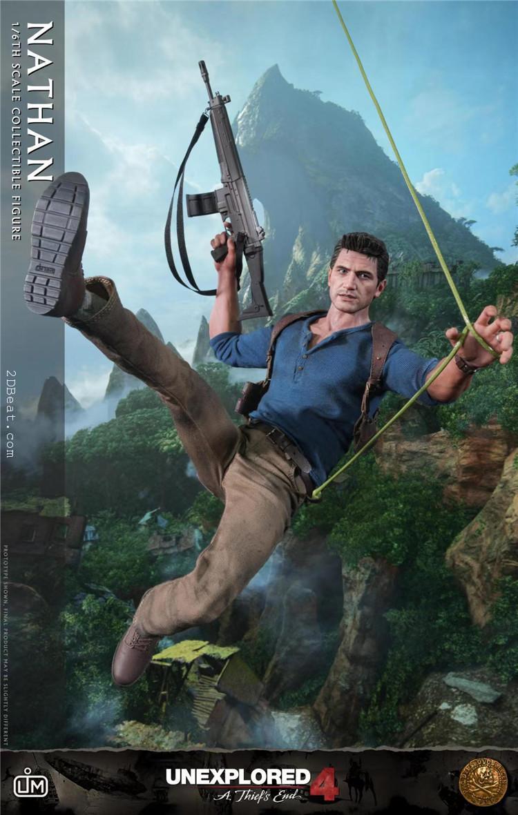 1/6 LIMTOYS LIM012 Uncharted 4 A Thief's End Nathan Drake action figure –  2DBeat Hobby Store