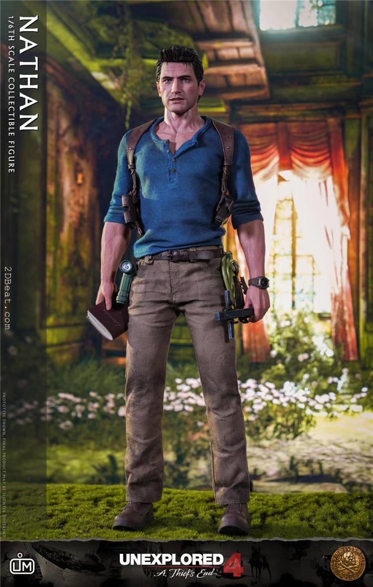 NEW Uncharted 4: A Thief's End Nathan Drake Costume T-Shirt