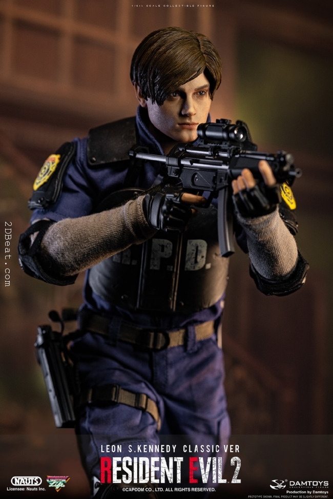 1/6 RESIDENT EVIL 2: COLLECTIBLE ACTION FIGURE LEON S. KENNEDY