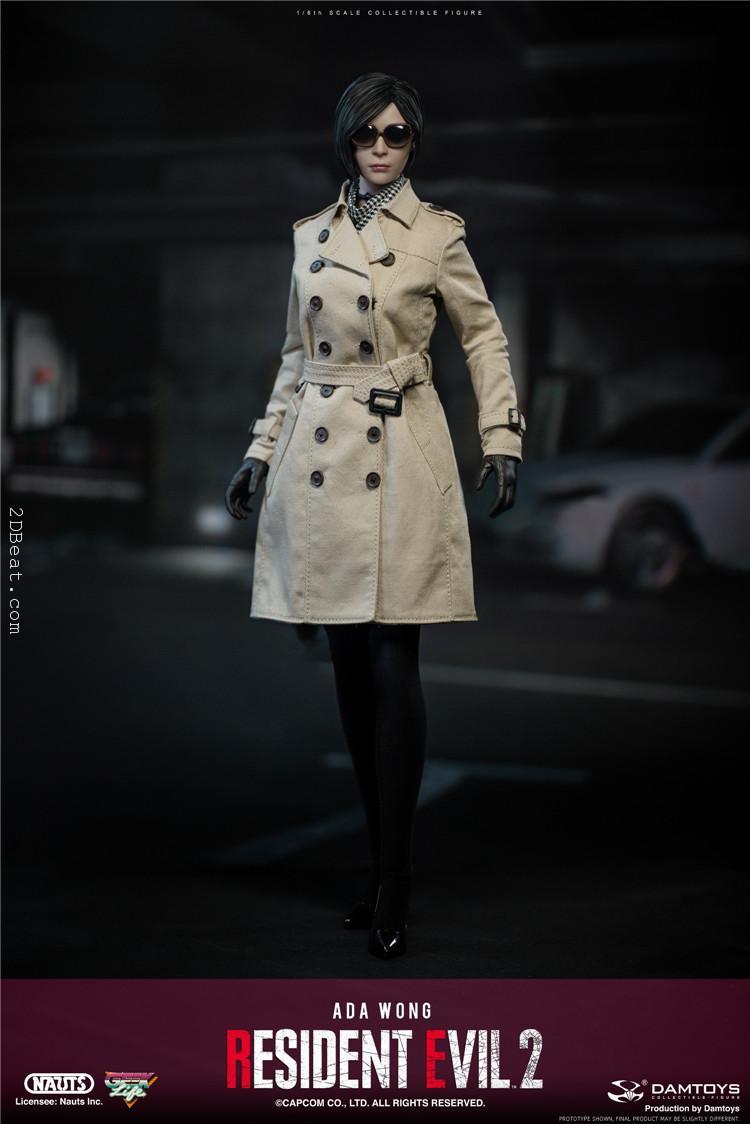 NAUTS x DAMTOYS Resident Evil 2 Ada Wong 1/6 Movie Figure Statue In Stock
