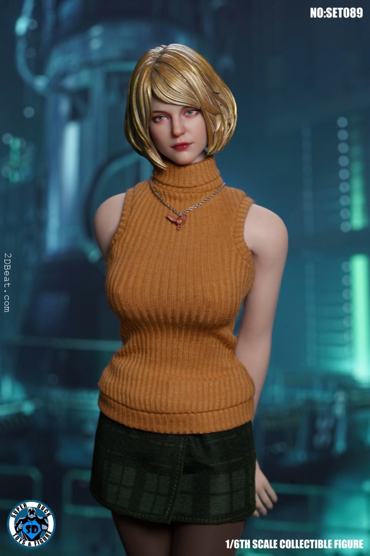 1 6 Scale Super Duck SET89 Resident Evil 4 Remake Ashley Graham