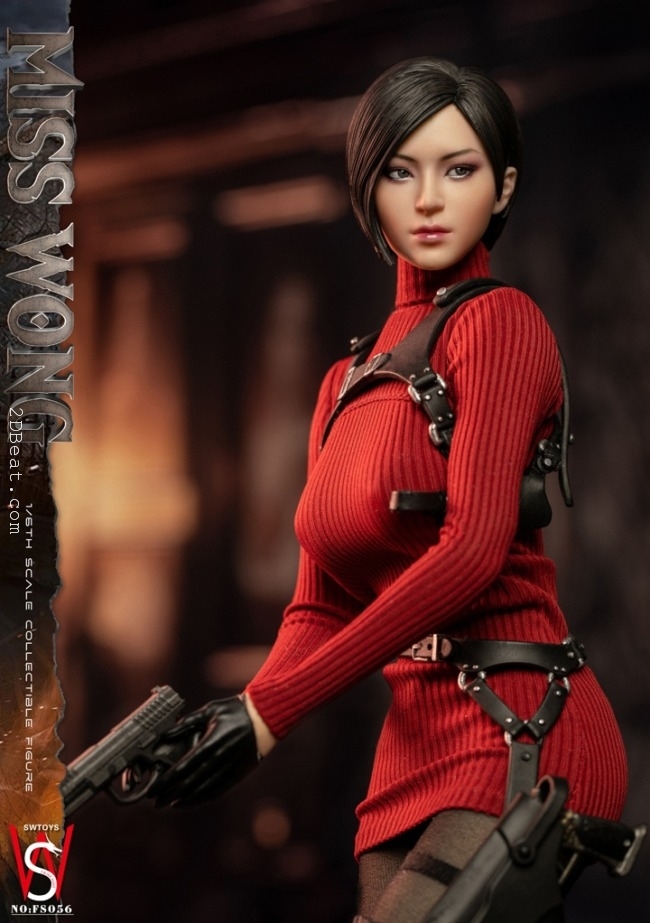 MTTOYS Resident Evil Ada Wong 1/12 Scale Head & Accessories No Body With  head