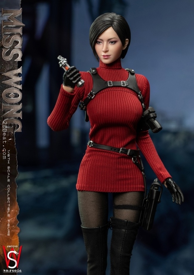 MTTOYS Resident Evil Ada Wong 1/12 Scale Head & Accessories No Body With  head