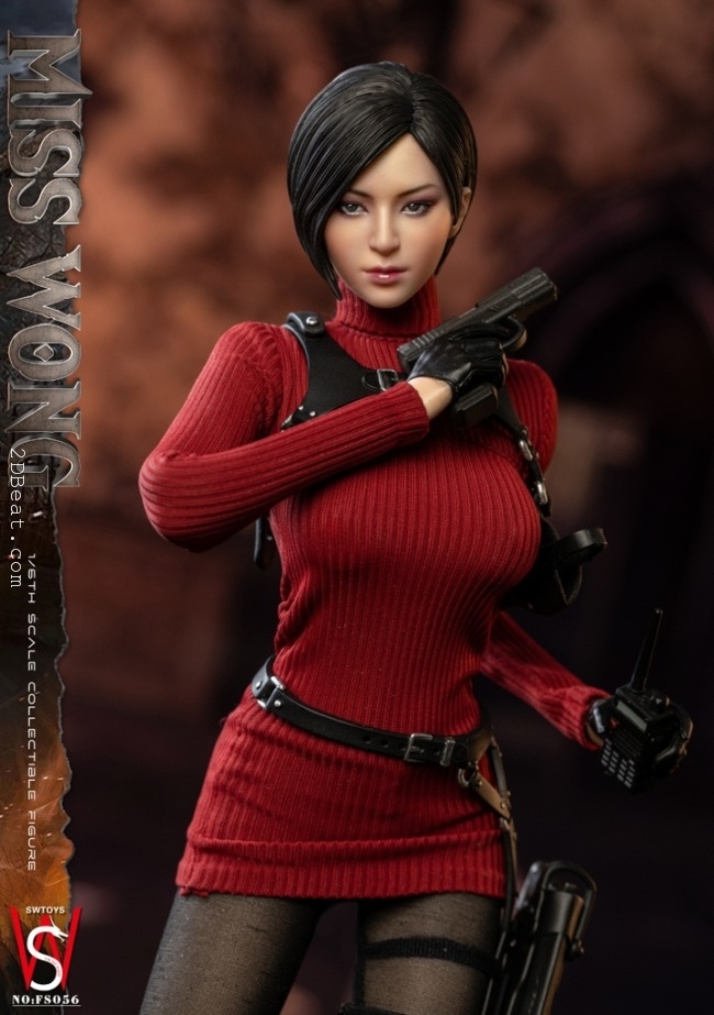 MTTOYS Resident Evil Ada Wong 1/12 Scale Head & Accessories No Body With  head