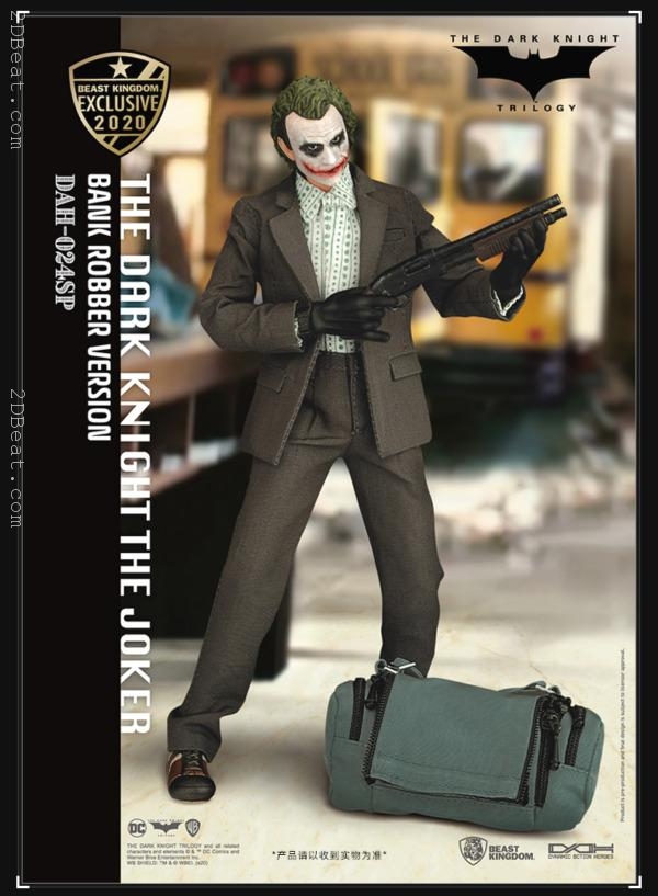 Beast Kingdom 1/9 DAH-024SP The Dark Knight: The Joker Bank Robber Version