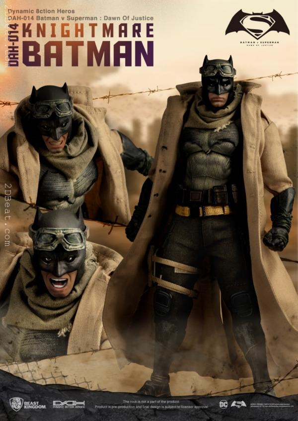 Mô hình 1:9 Beast Kingdom DAH014 DC Knightmare Batman Action Figure ⋆  2DBeat Figure Store