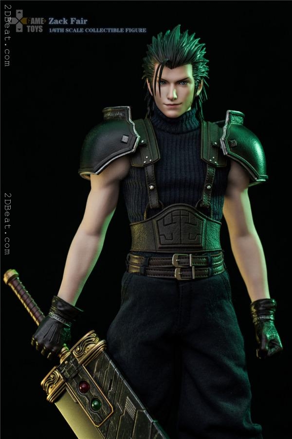 [In-Stock] Gametoys GT-005 1/6 Final Fantasy VII Remake Zack Fair action figure