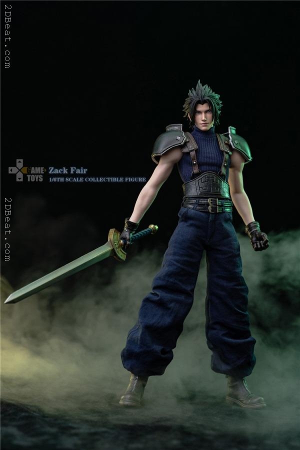 [In-Stock] Gametoys GT-005 1/6 Final Fantasy VII Remake Zack Fair action figure