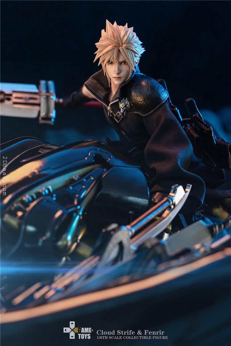 In-Stock] GAMETOYS GT-006C Cloud Strife & Fenrir Deluxe