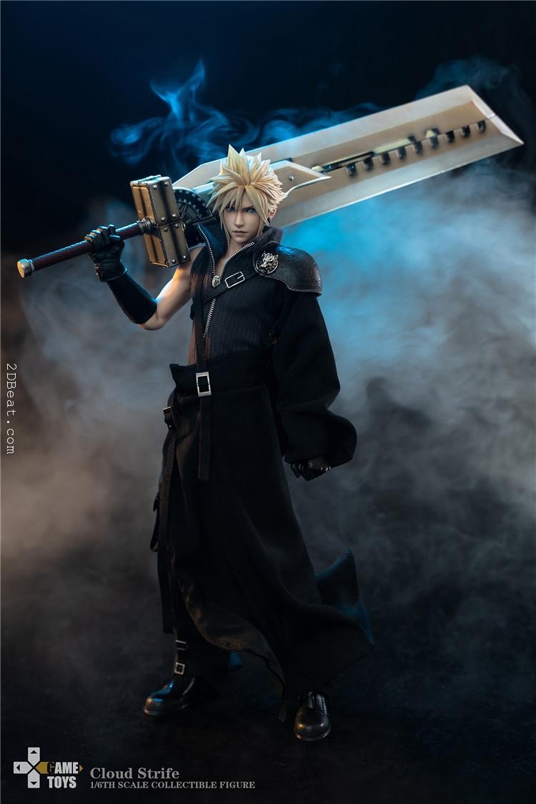 In-Stock] GAMETOYS GT-006C Cloud Strife & Fenrir Deluxe Edition 