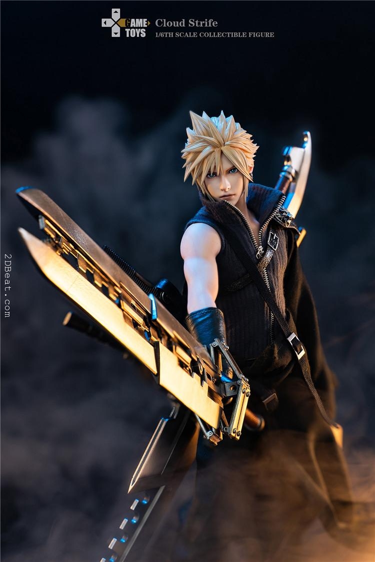 [In-Stock] 1/6 Scale GAMETOYS GT-006A Final Fantasy VII: Advent Children  Cloud Strife Standard ver.
