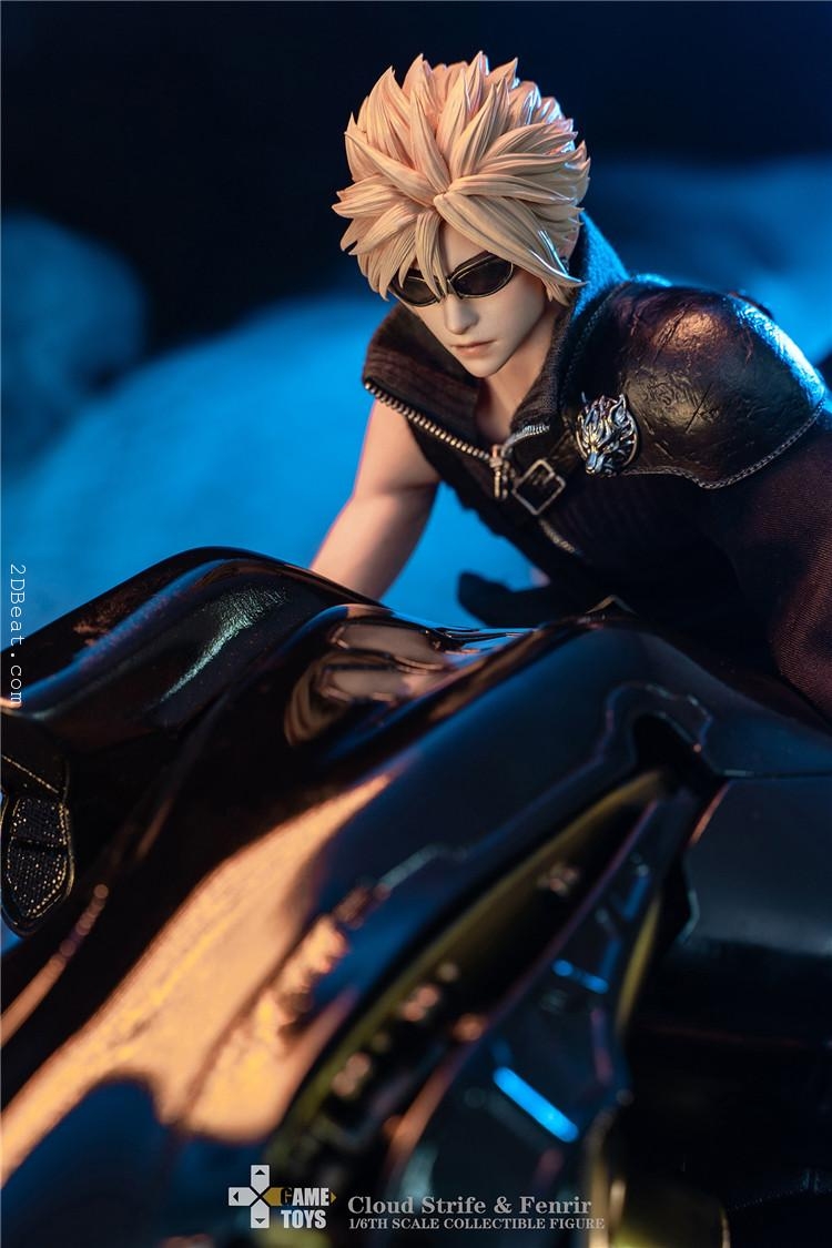 In-Stock] GAMETOYS GT-006C Cloud Strife & Fenrir Deluxe Edition