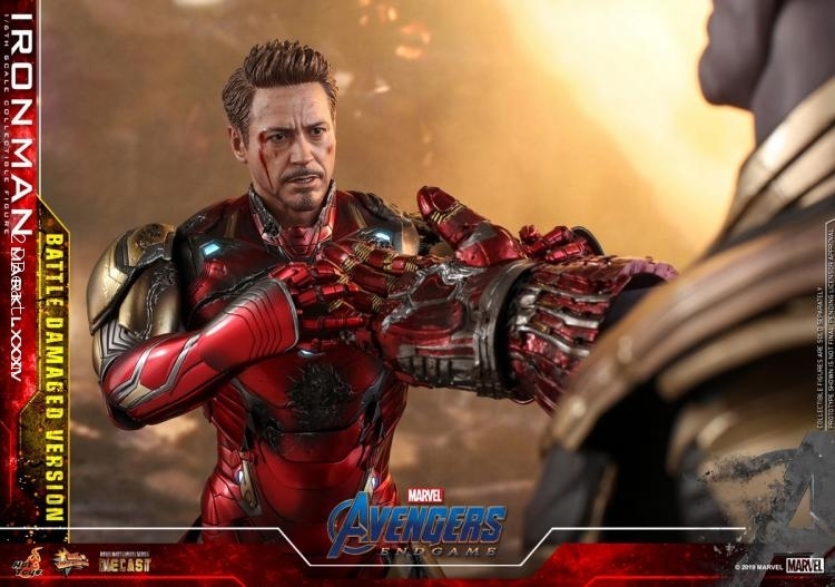 Hot Toys MMS543D33 Iron Man Mark 85 (Battle Damaged Version) Avengers:  Endgame – 2DBeat Hobby Store