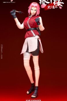 [In-Stock] 1/6 Scale Moz Studio MSAF003 Naruto Sakura Medical Ninja Action Figure
