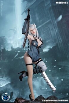 [In-Stock] 1/6 Scale Super Duck SET069A NieR Kaine for TBLeague S42A Body