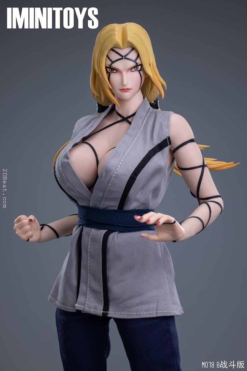 In-Stock] Iminitoys M018 Naruto Shippuden Tsunade The 5th Hokage 1/6 scale  action figure * 2DBeat Hobby Store