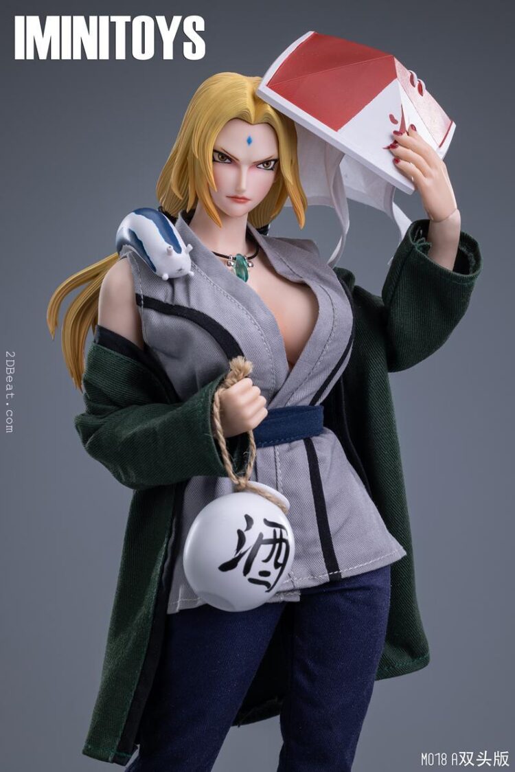 [In-Stock] Iminitoys M018 Naruto Shippuden Tsunade The 5th Hokage 1/6 scale action figure