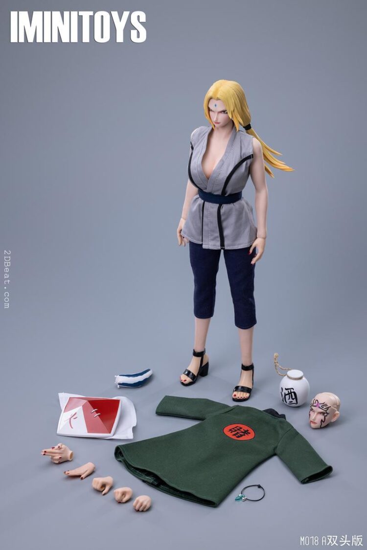 [In-Stock] Iminitoys M018 Naruto Shippuden Tsunade The 5th Hokage 1/6 scale action figure