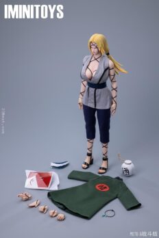 [In-Stock] Iminitoys M018 Naruto Shippuden Tsunade The 5th Hokage 1/6 scale action figure