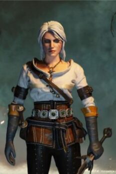 [In-stock] JKTOYS K001 1/6 The Witcher Ciri Cirilla Fiona Elen Riannon Action Figure