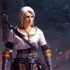 [In-stock] JKTOYS K001 1/6 The Witcher Ciri Cirilla Fiona Elen Riannon Action Figure