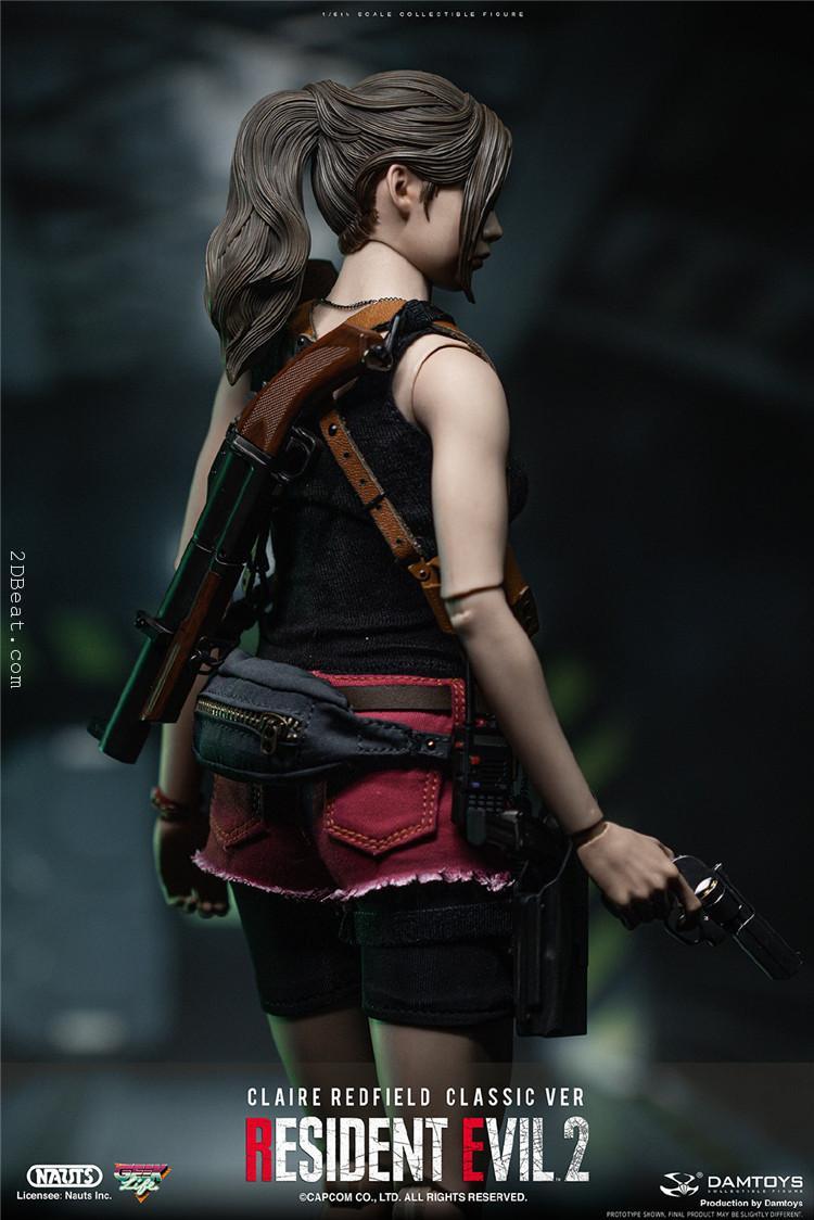 DAMTOYS 1/6 Resident Evil 2 Remake Ver. Claire Redfield Figure